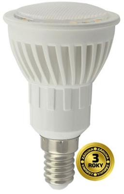 LED žárovka, bodová, Epistar, 3,5W, E14, 3000K, 310lm, hliník 